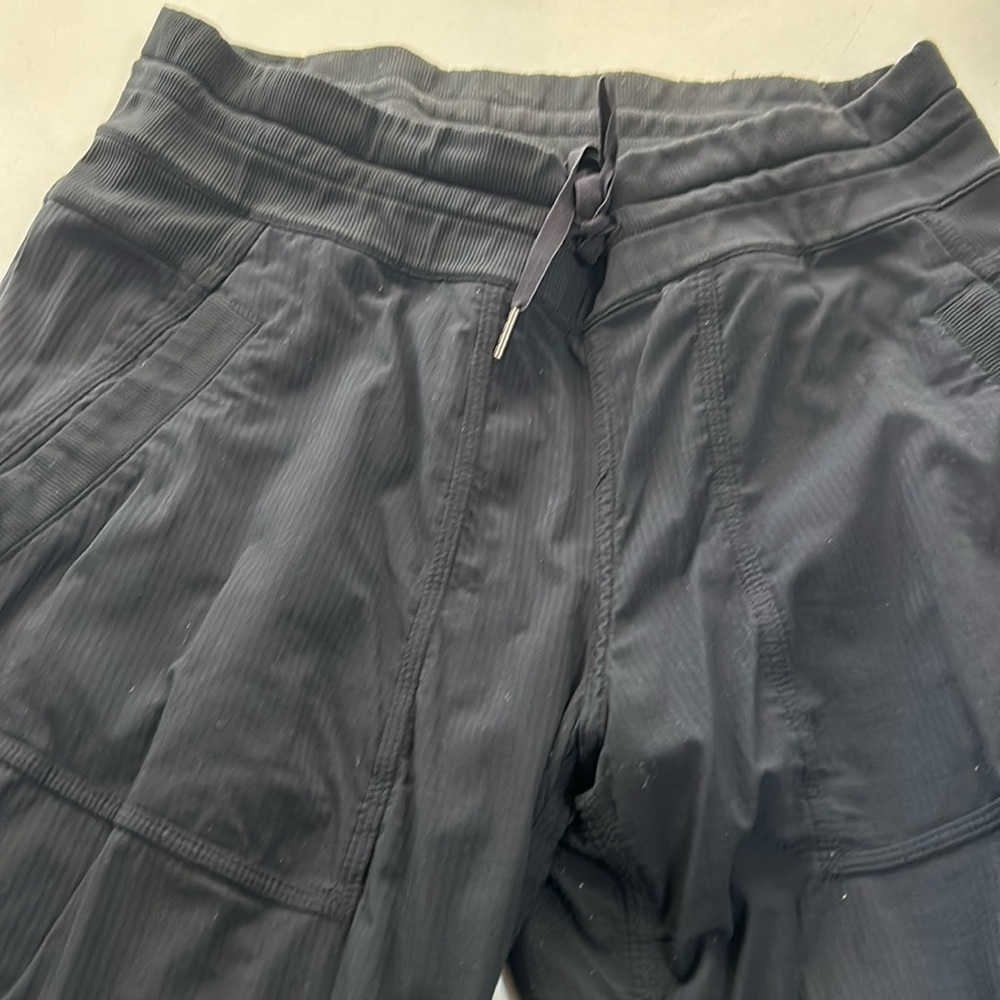 Black lululemon dance studio pants
